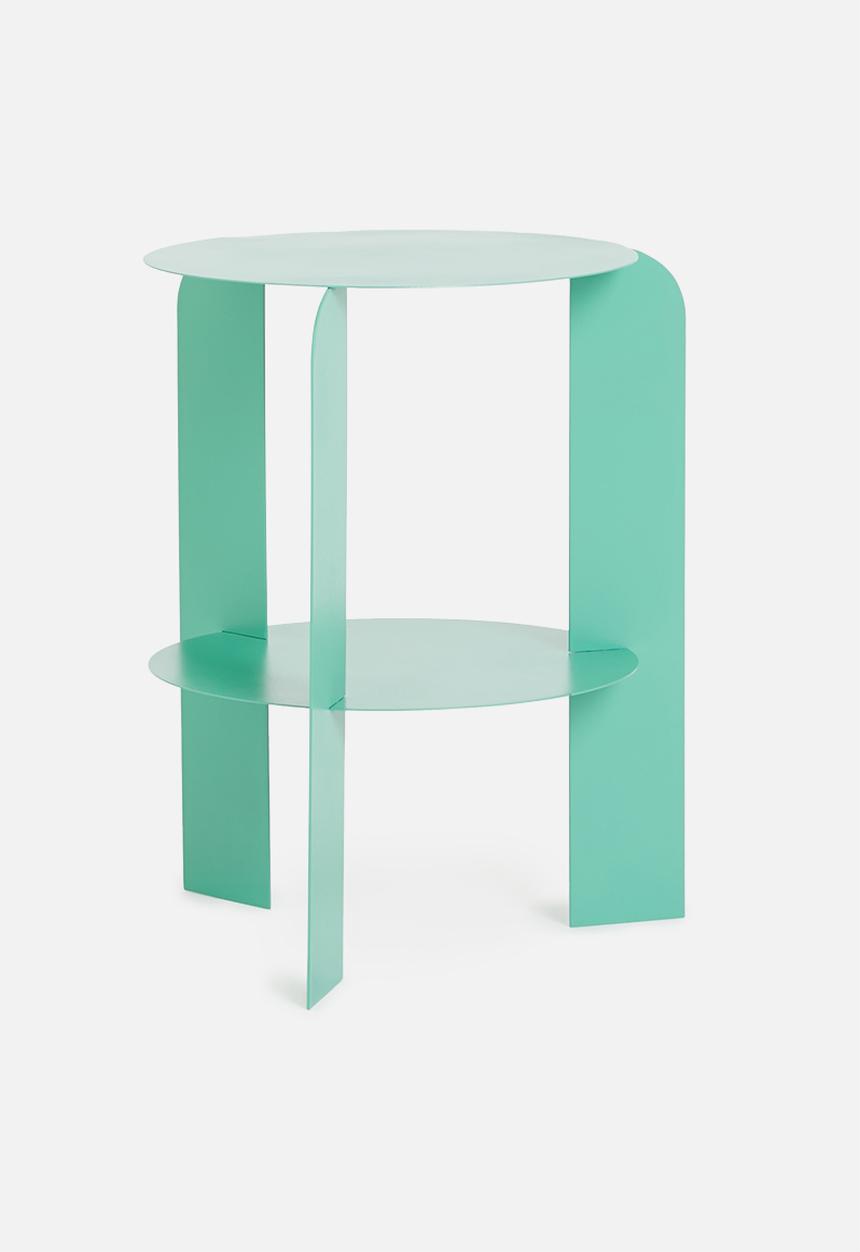 Sixth Floor - Abby metal side table - mint