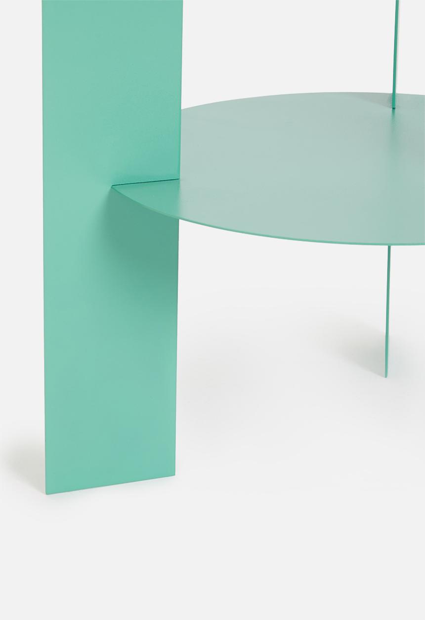 Sixth Floor - Abby metal side table - mint