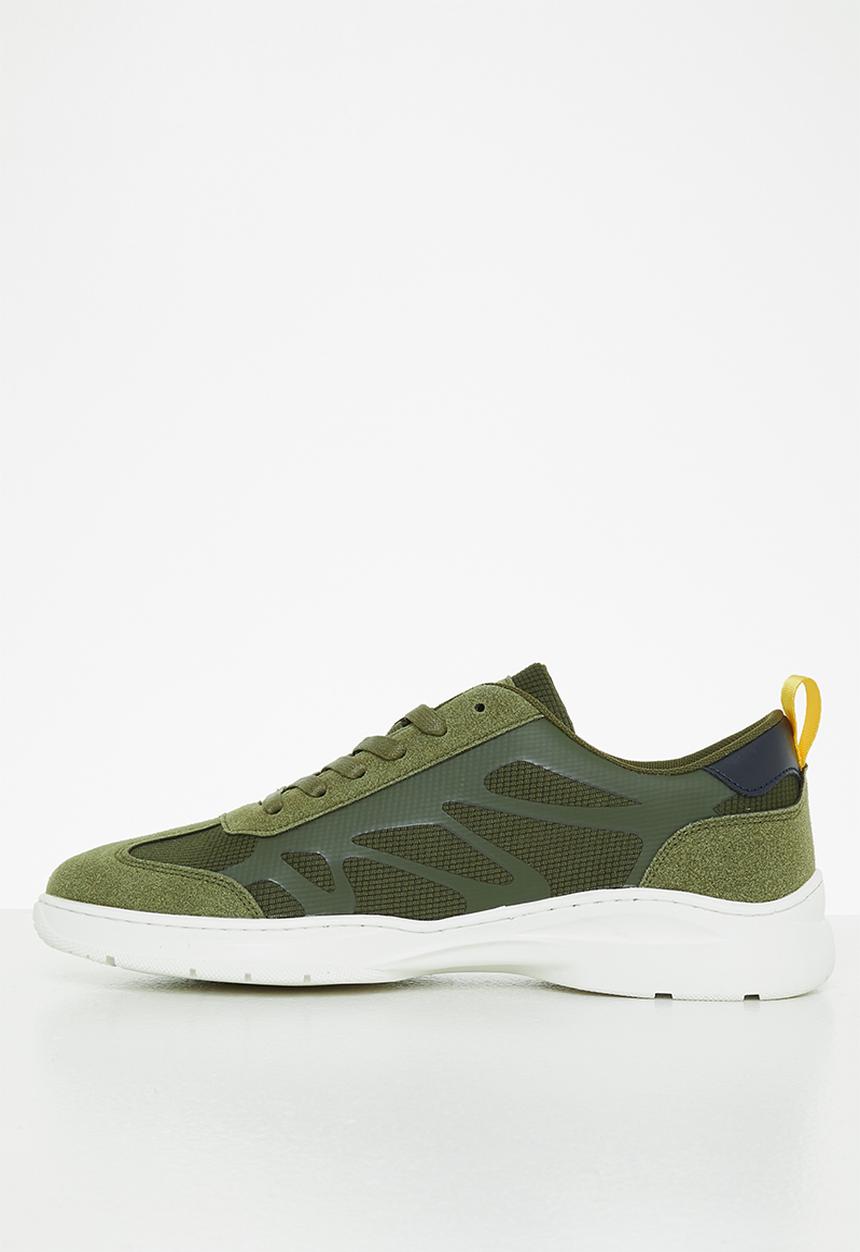 POLO - Caged athleisure runner - olive