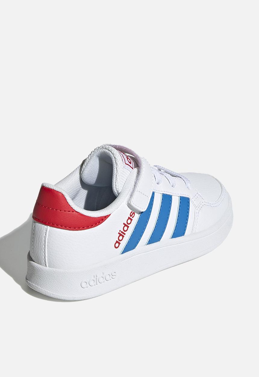 adidas Performance - Breaknet el c - ftwr white/blue rush/vivid red