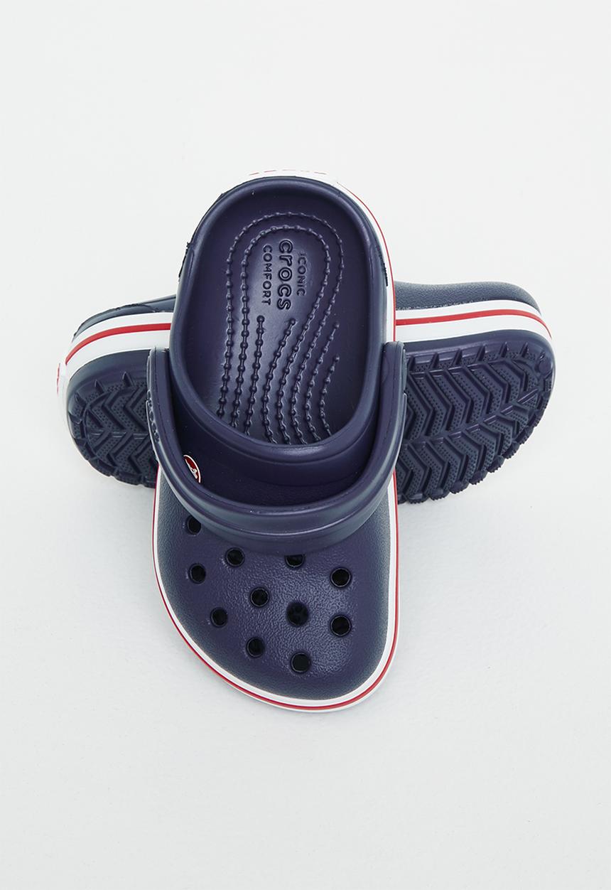 Crocs - Crocband clog t - navy & red