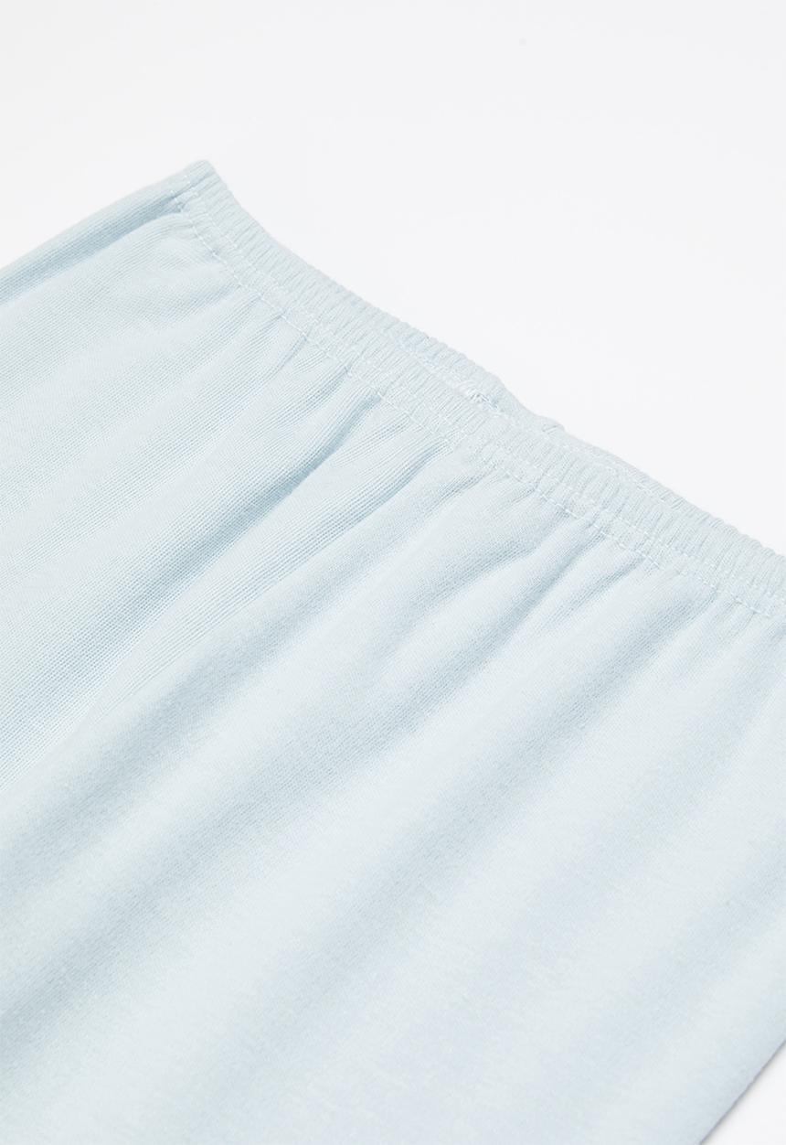 Quimby - Soft jersey cotton pants - blue