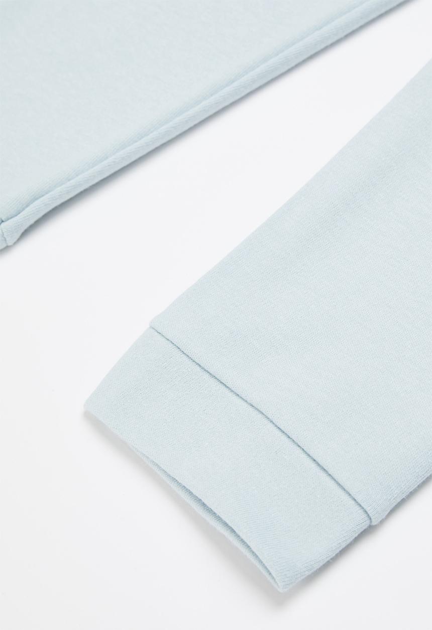 Quimby - Soft jersey cotton pants - blue