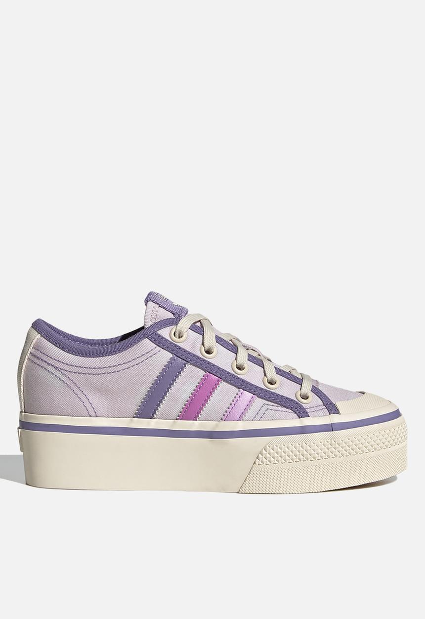 adidas Originals - Nizza platform j - almost pink/pulse lilac/chalk white