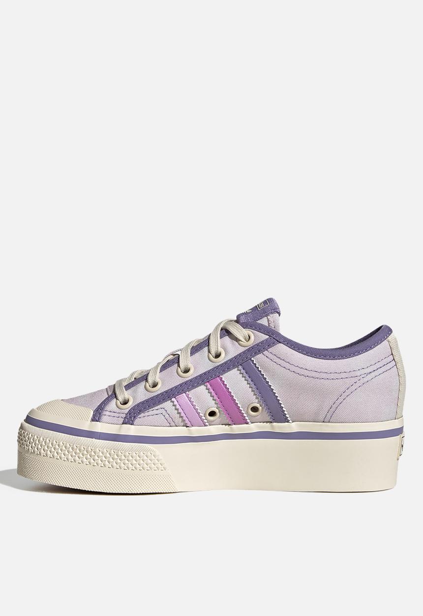 adidas Originals - Nizza platform j - almost pink/pulse lilac/chalk white