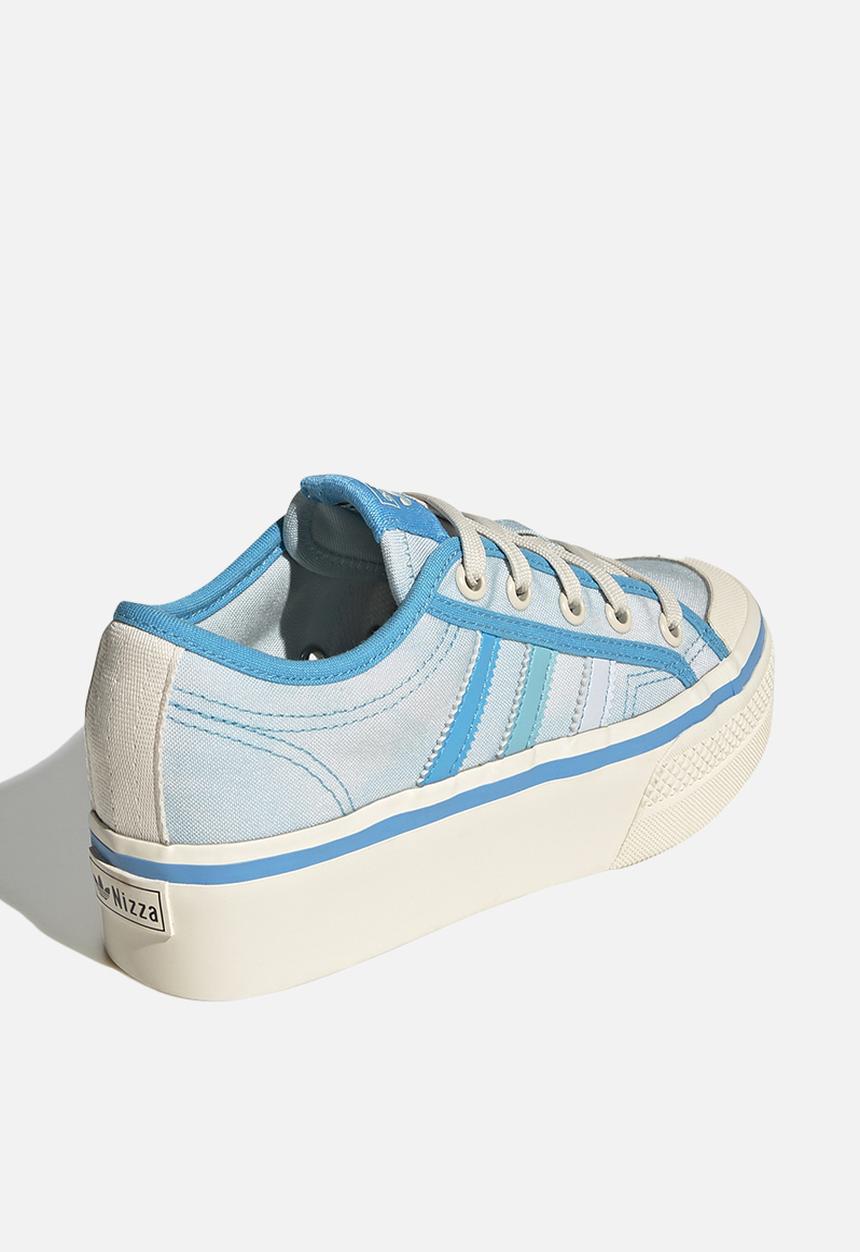 adidas Originals - Nizza platform j - almost blue/sky rush/chalk white