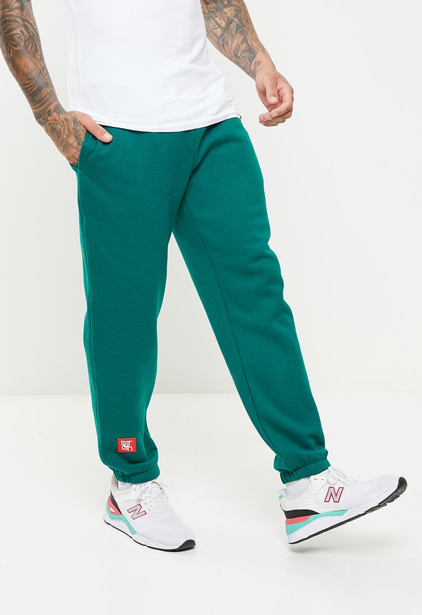Butan - Classic connections sweatpants - dark teal