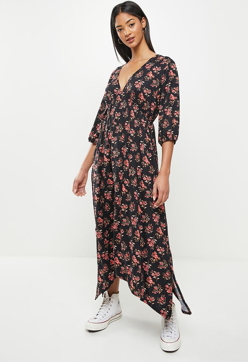 O'Neill - Lark maxi dress - red paisley