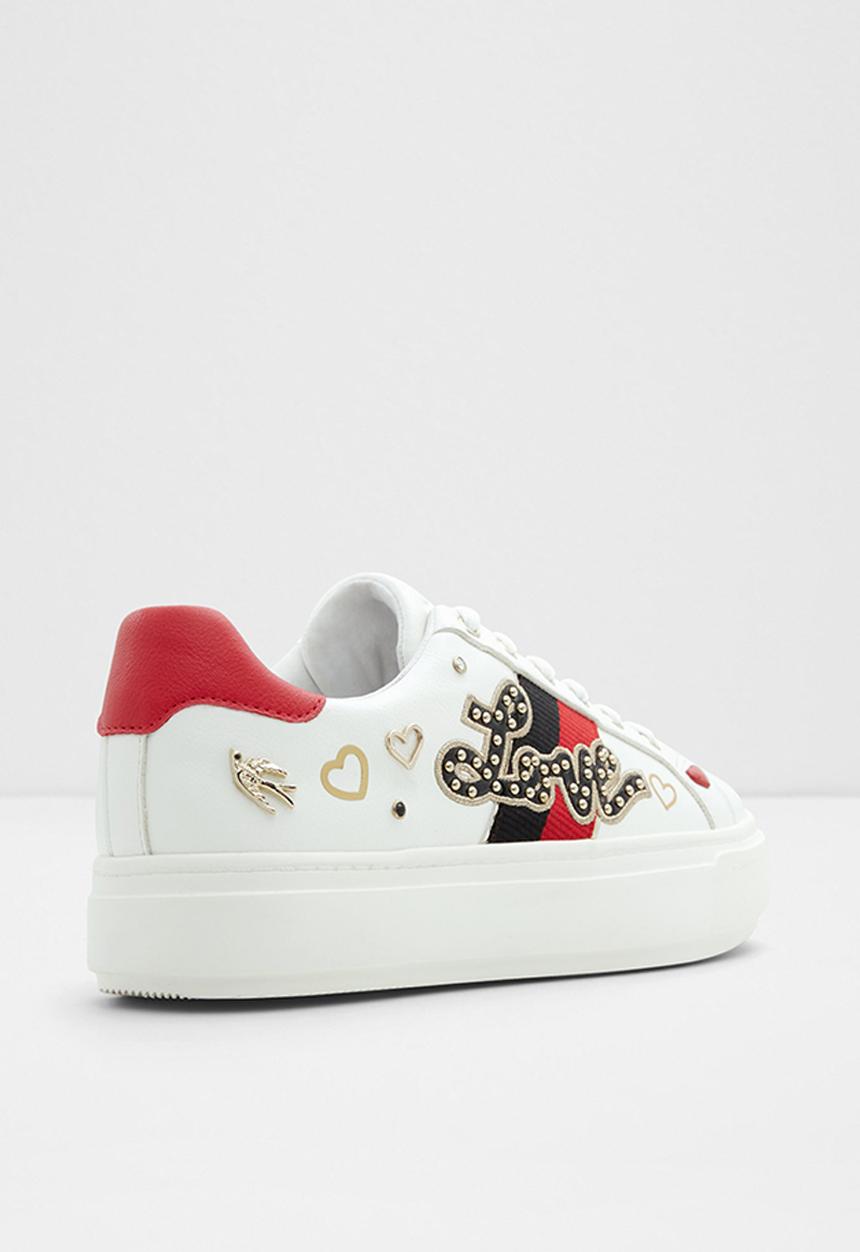 ALDO - Lovealways sneaker - white