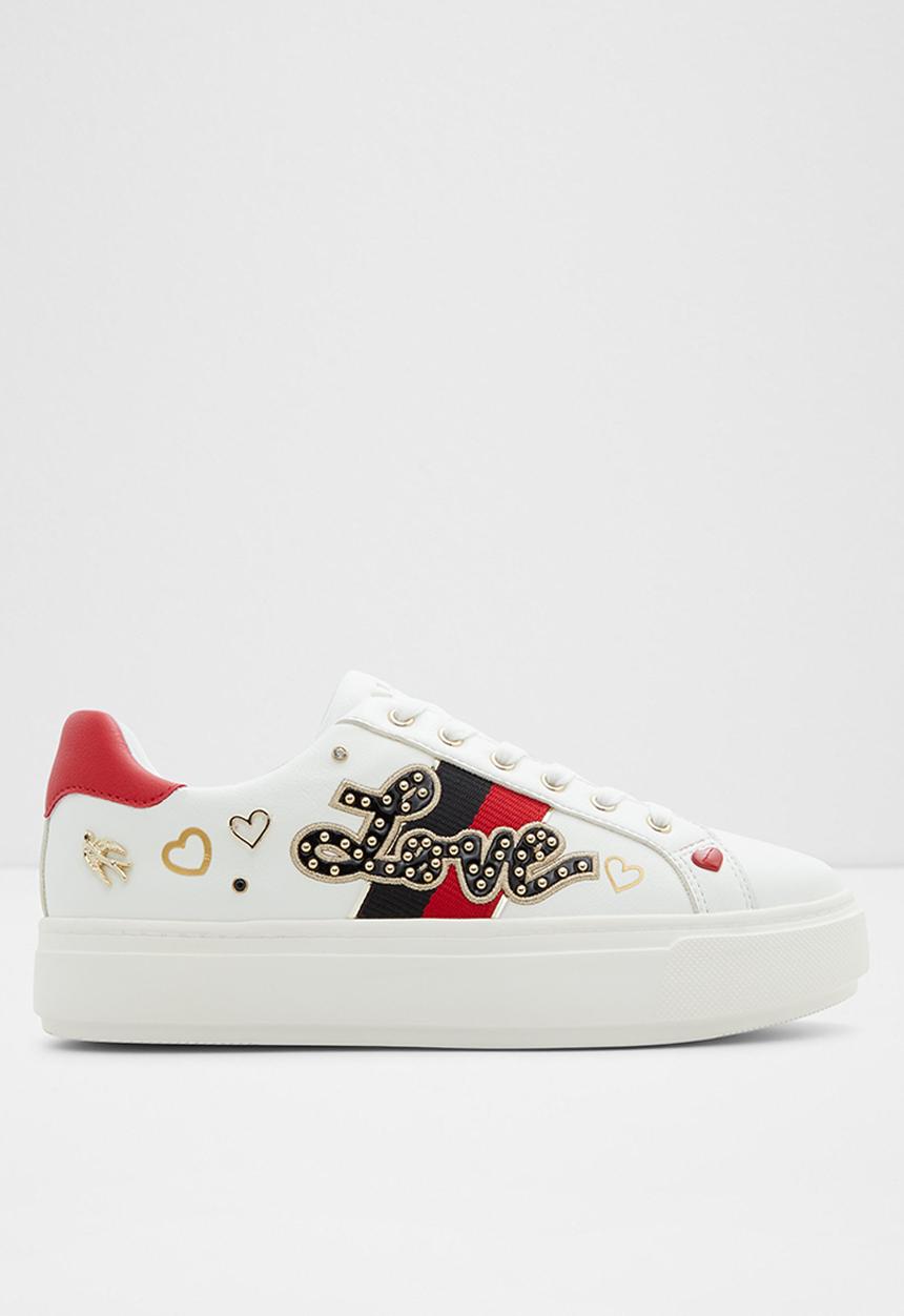 ALDO - Lovealways sneaker - white