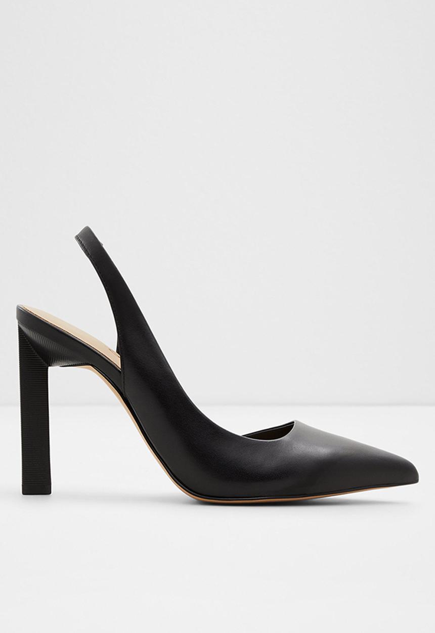 ALDO - Loucette leather court heel - black