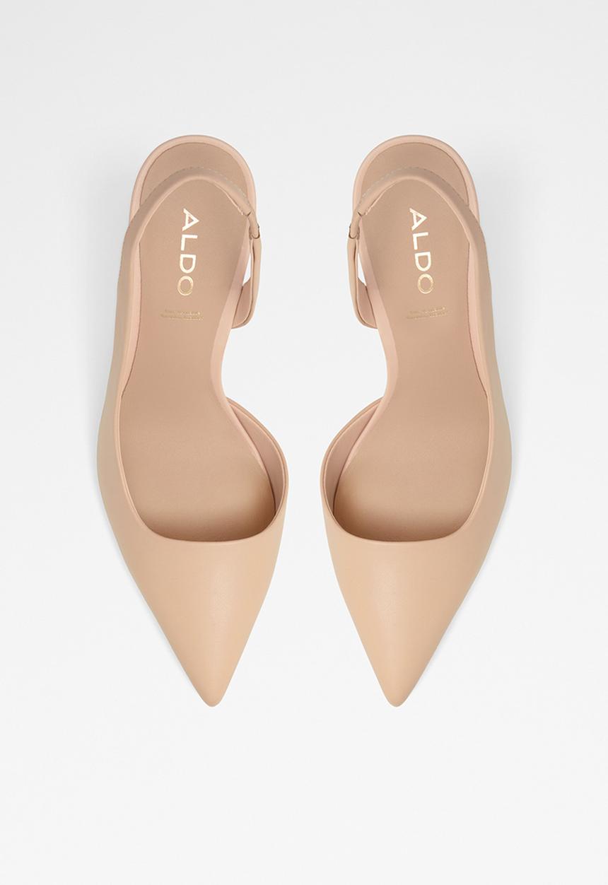 ALDO - Loucette leather court heel - open pink