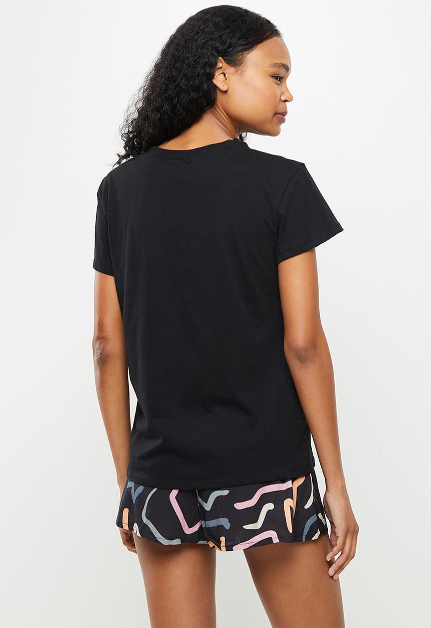 Superbalist - Shorts & tee set - black 