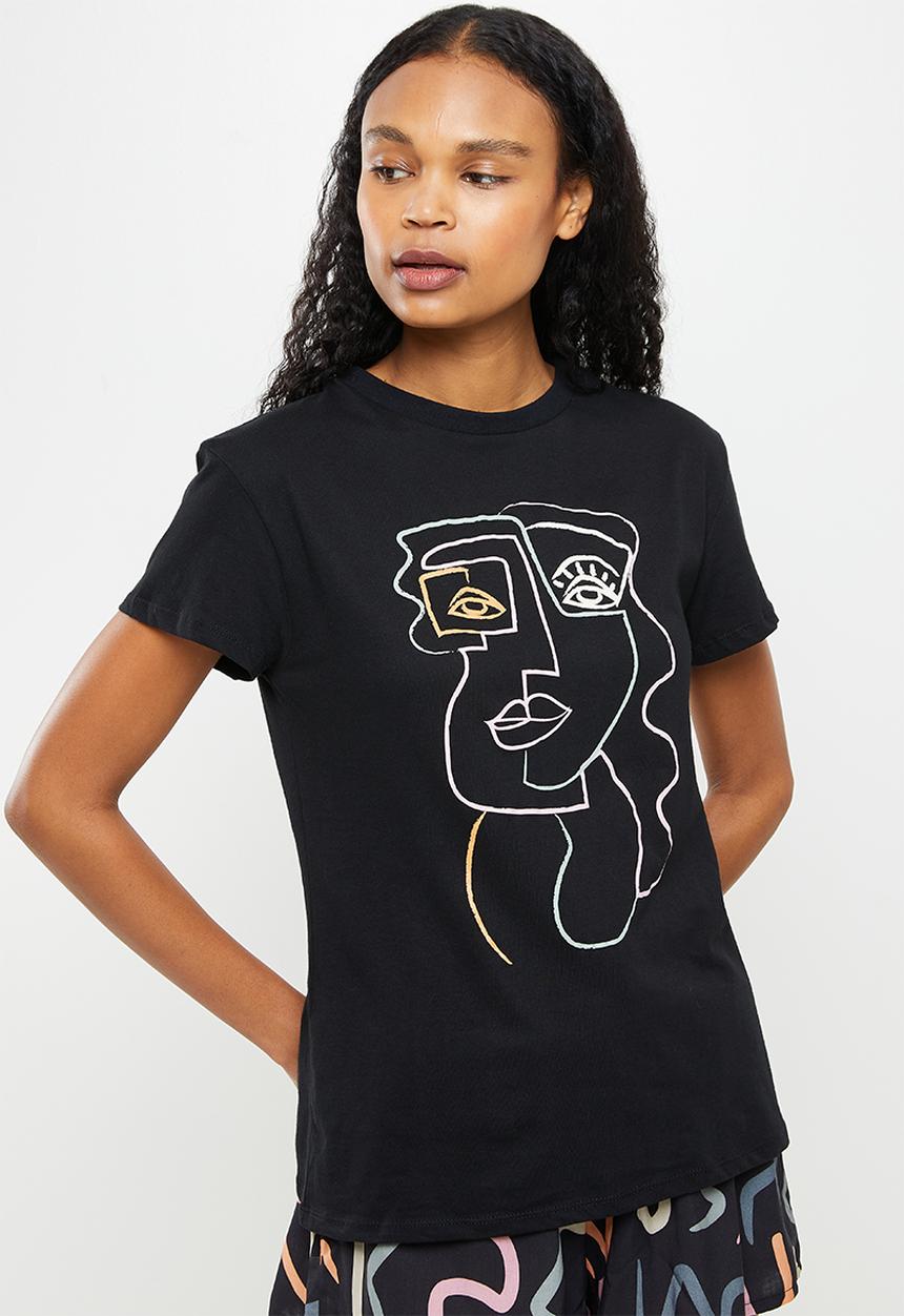 Superbalist - Shorts & tee set - black 