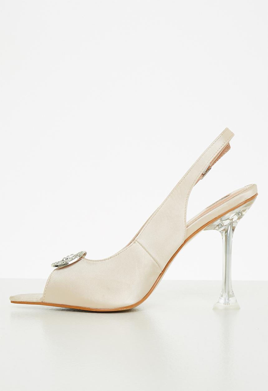 Footwork - Nerri slingback stiletto heel - beige