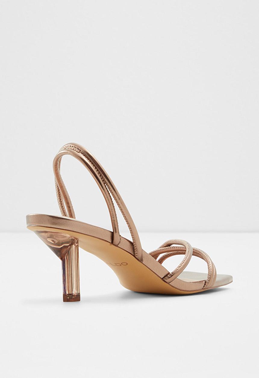 ALDO - Pythonda slingback heel - bronze