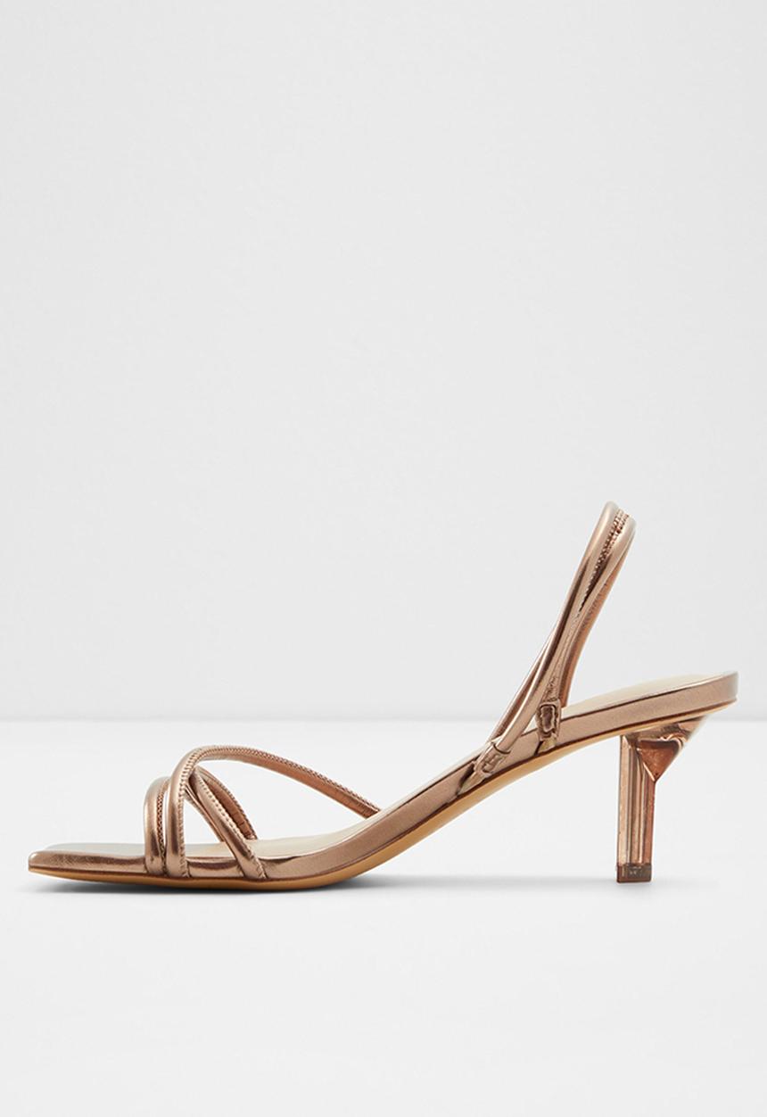 ALDO - Pythonda slingback heel - bronze
