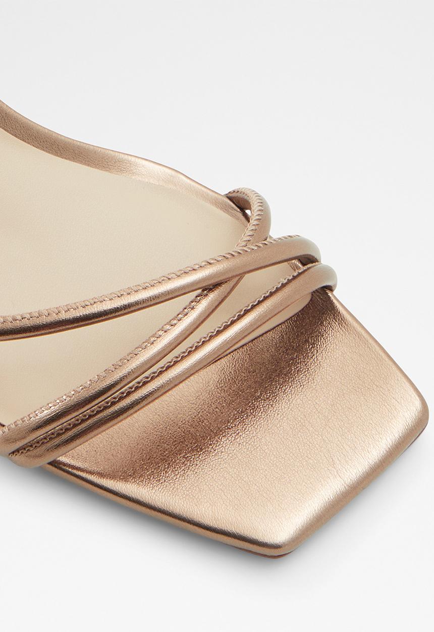 ALDO - Pythonda slingback heel - bronze