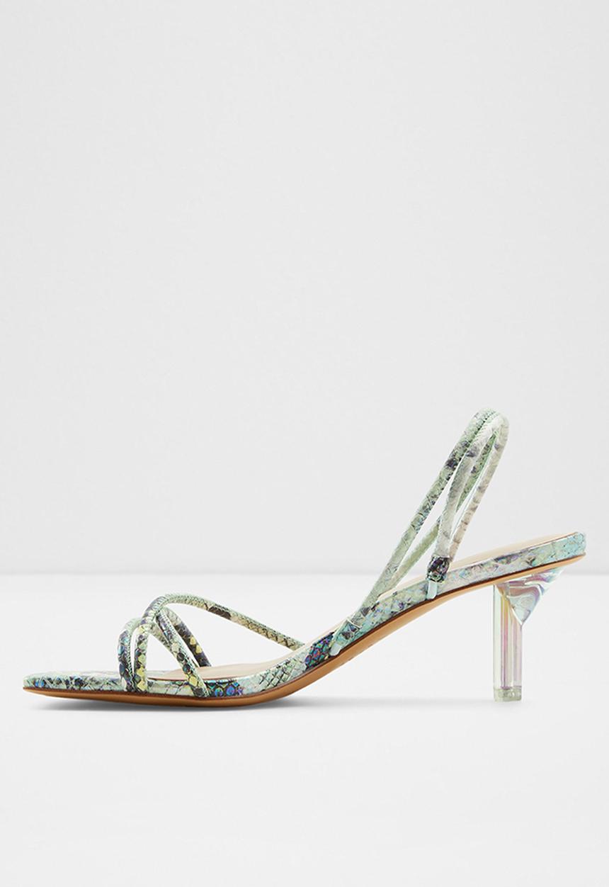 ALDO - Pythonda slingback heel - light green