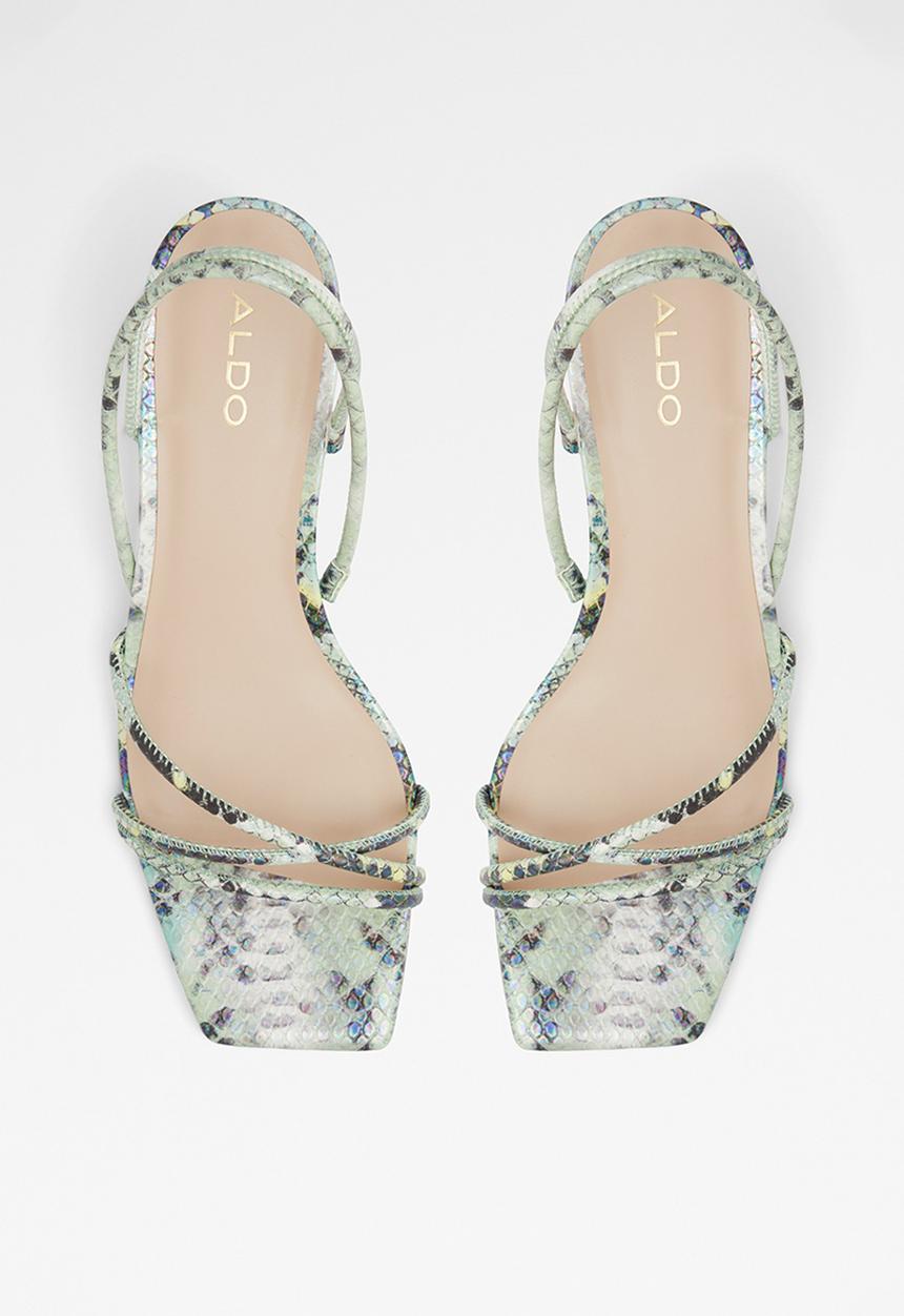 ALDO - Pythonda slingback heel - light green