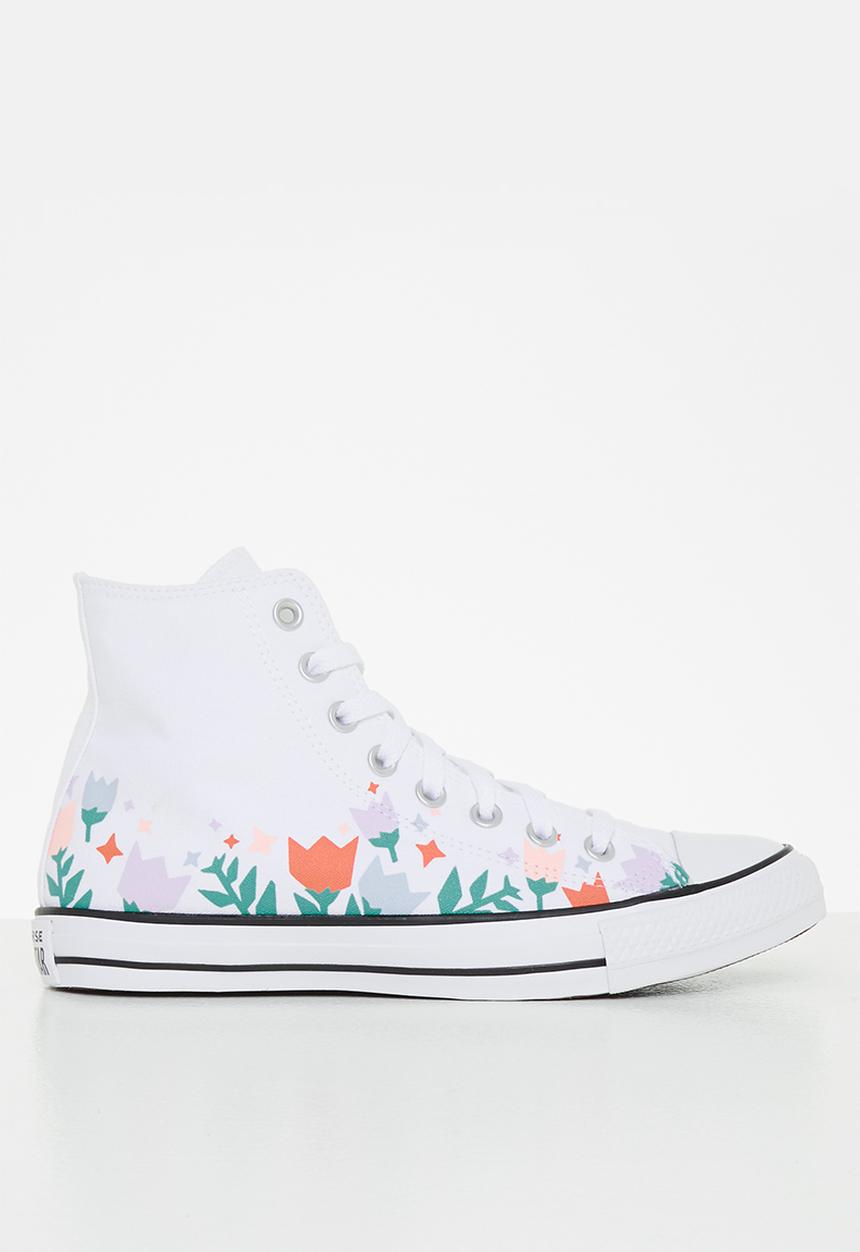 Converse - Chuck taylor all star crafted florals hi - white