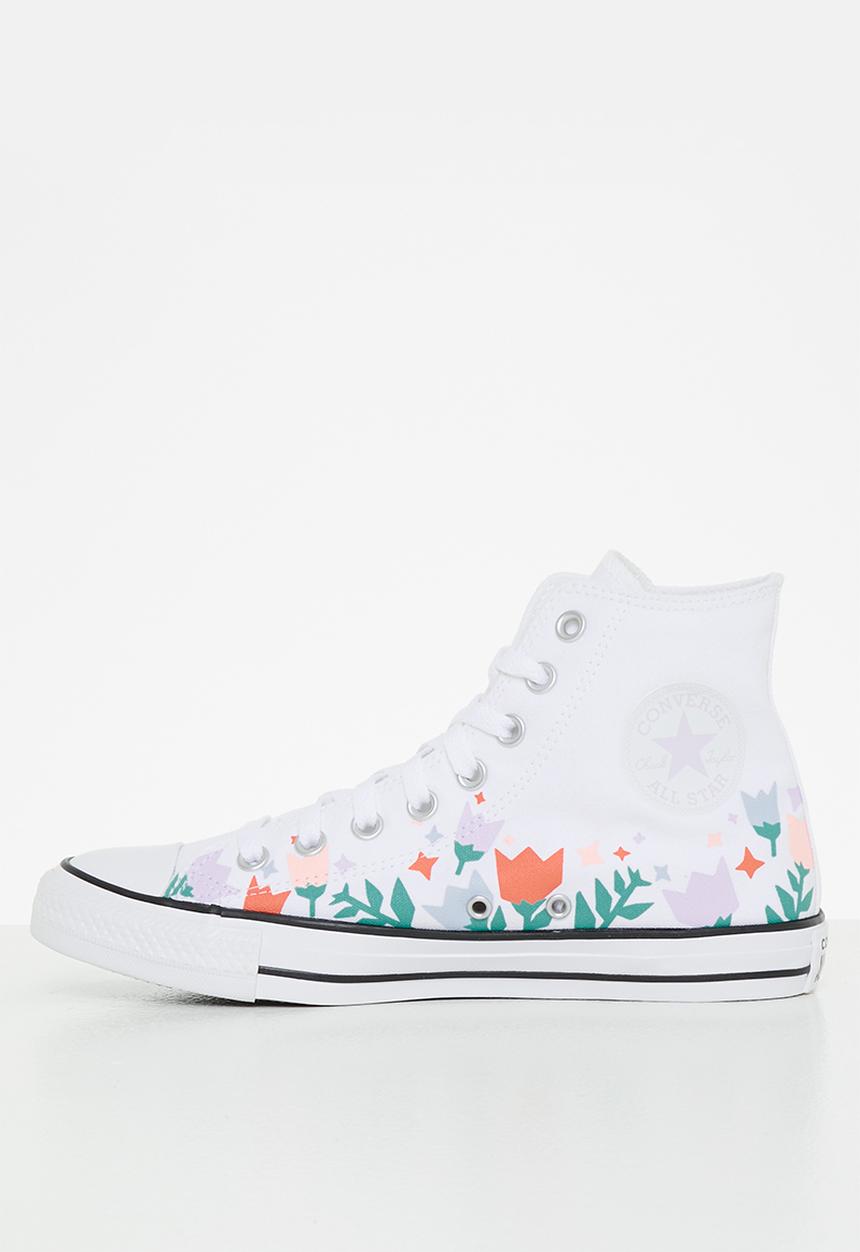 Converse - Chuck taylor all star crafted florals hi - white