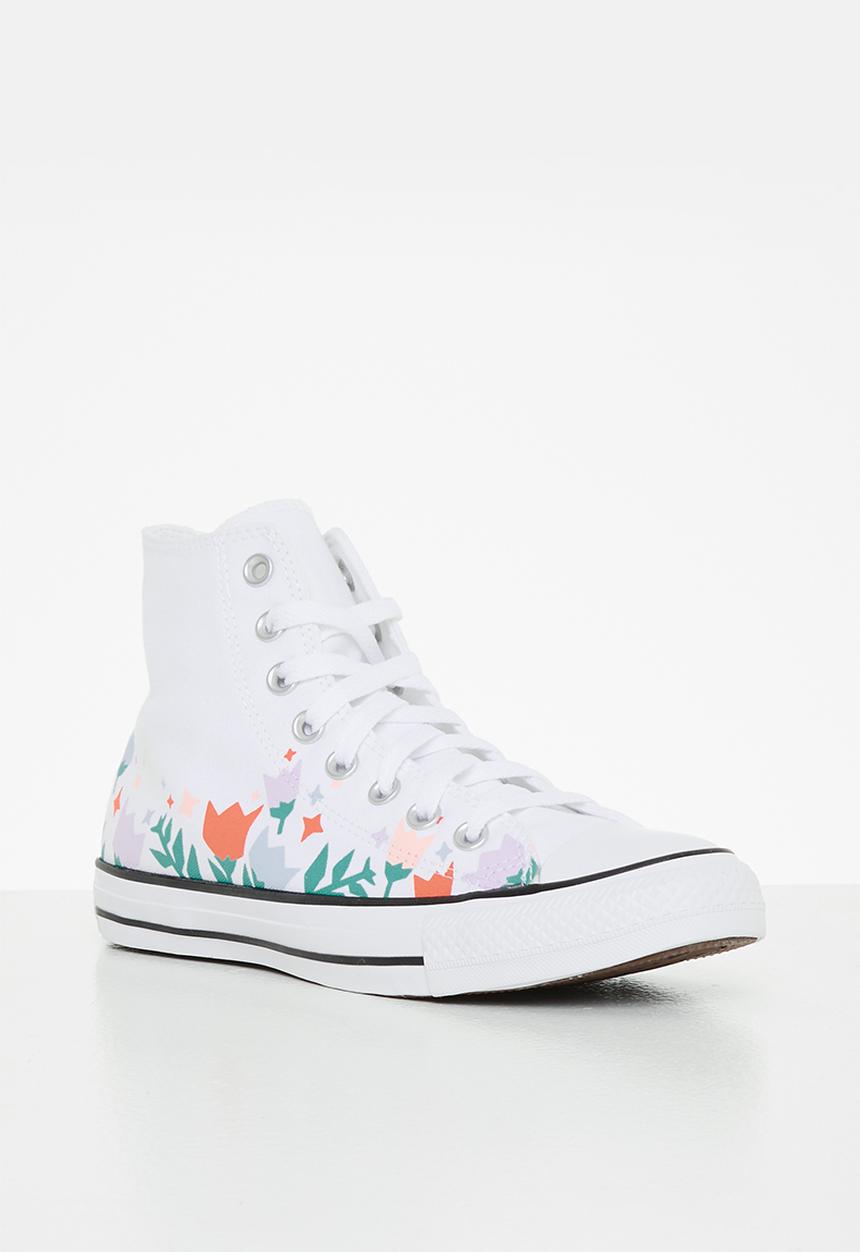 Converse - Chuck taylor all star crafted florals hi - white