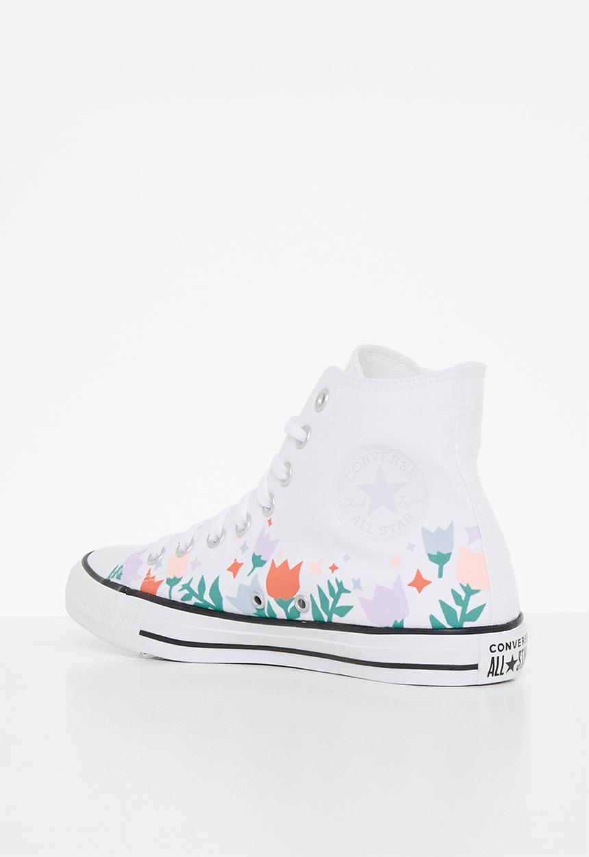 Converse - Chuck taylor all star crafted florals hi - white