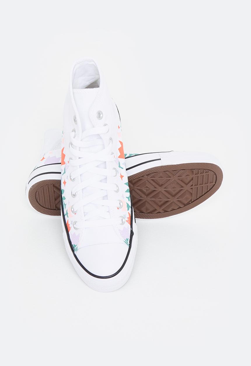 Converse - Chuck taylor all star crafted florals hi - white