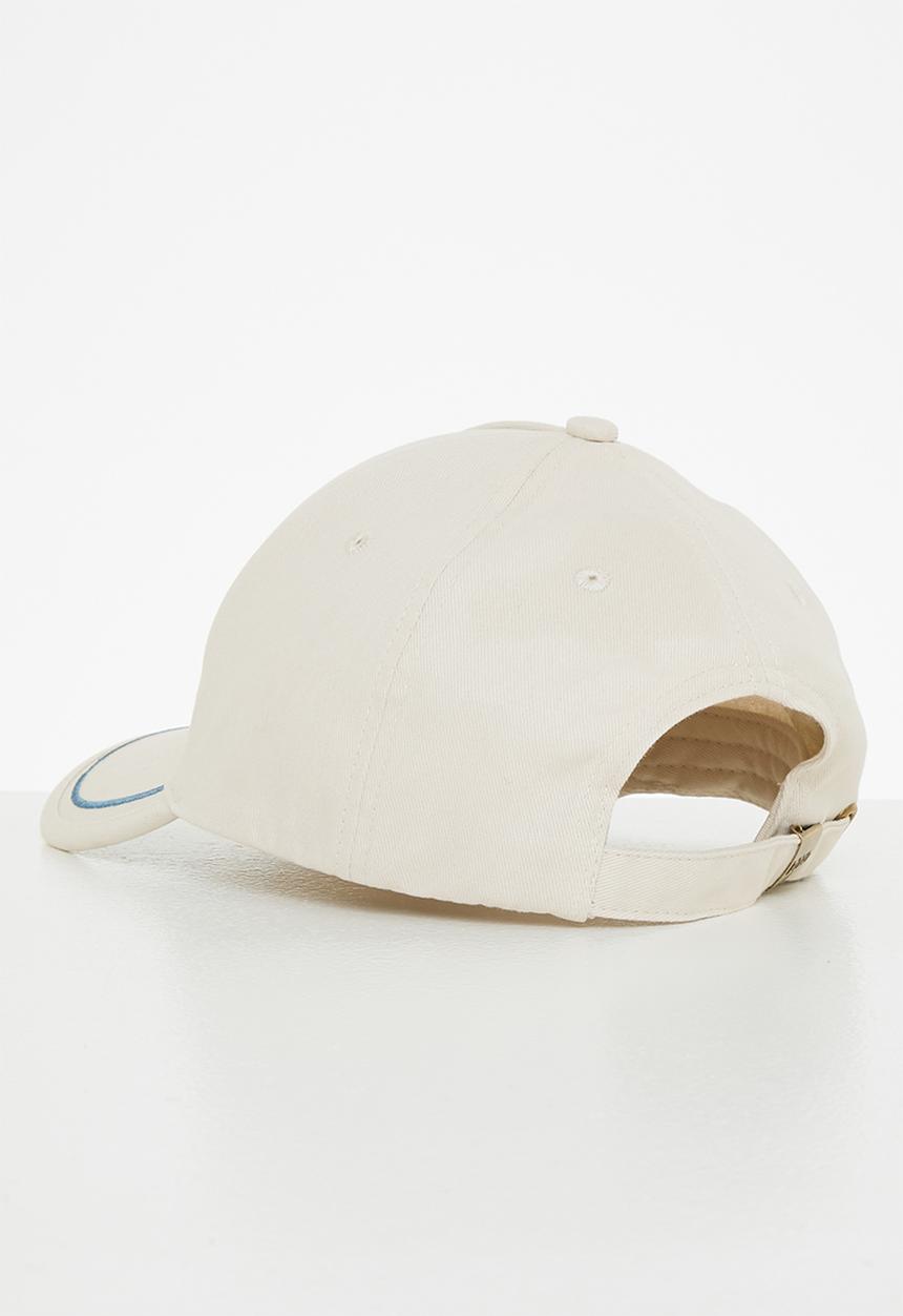 POLO - 5 Panel contrast piping peak - off white