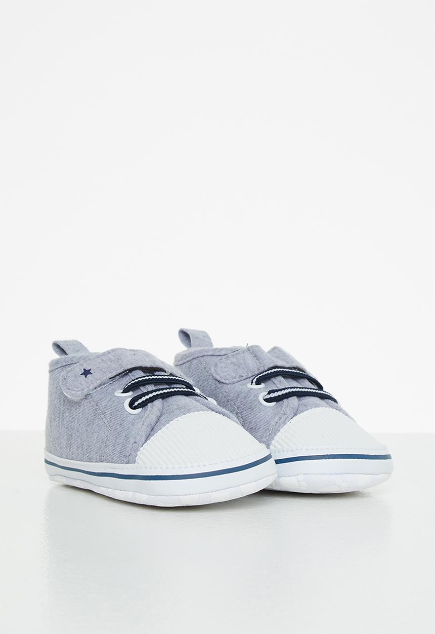 Pop Candy - Baby boys sneaker - grey melange