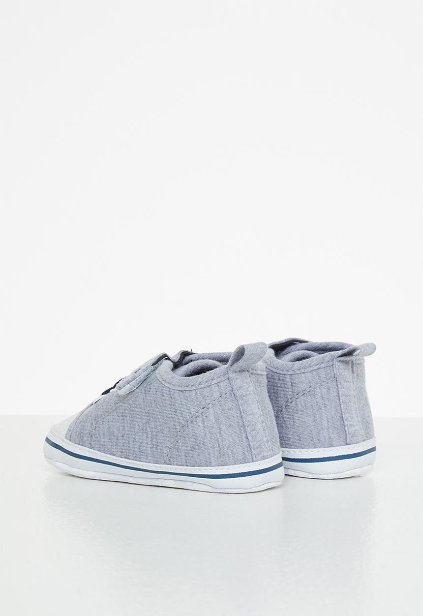 Pop Candy - Baby boys sneaker - grey melange