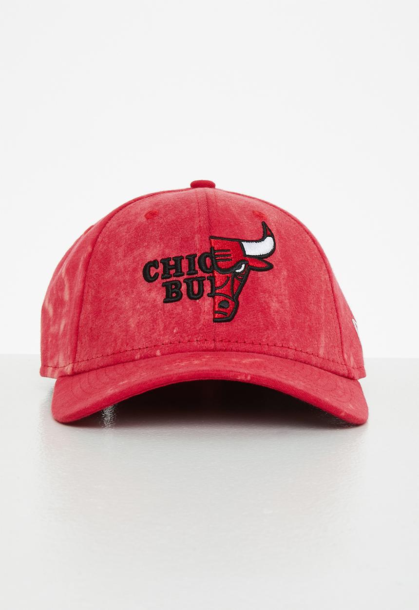 New Era - Washed pack 9forty-chicago bulls fdr - red
