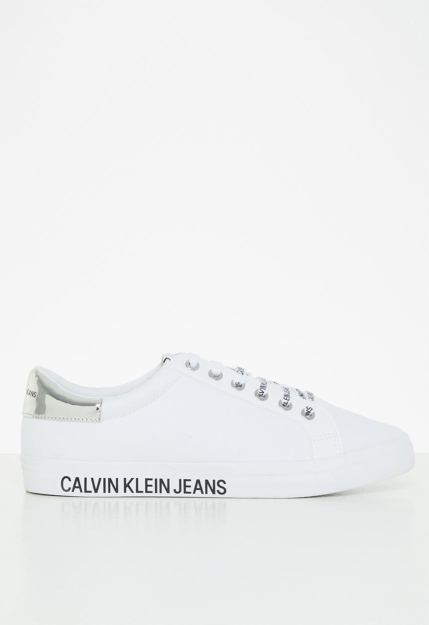 Calvin Klein - Calvin Klein low profile sneaker womens - white