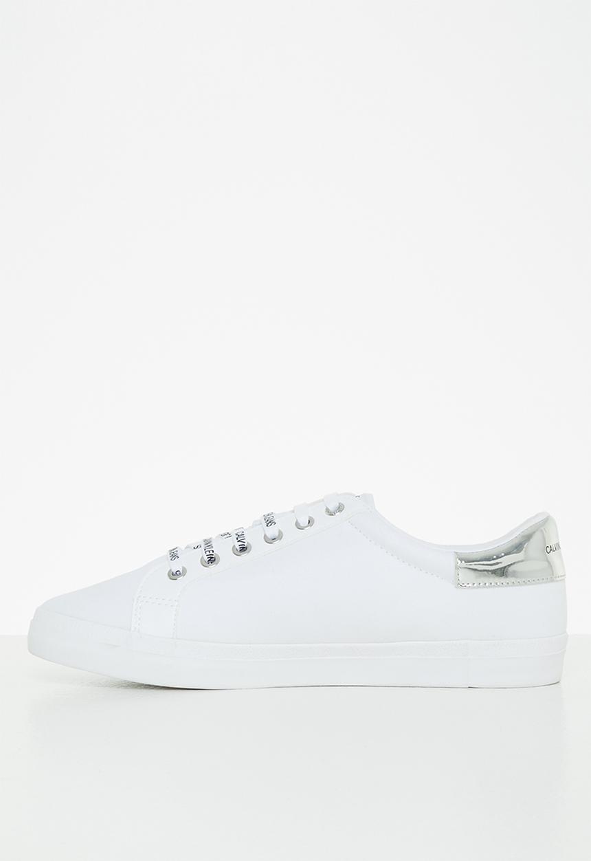 Calvin Klein - Calvin Klein low profile sneaker womens - white