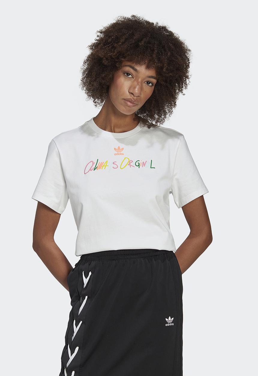 adidas Originals - Graphic tee - white