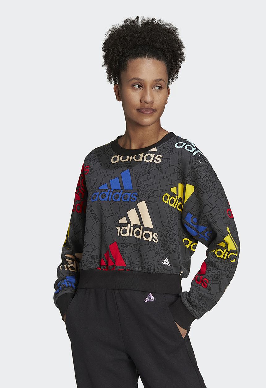 adidas Performance - W bluv q3 sweatshirt g - multi 