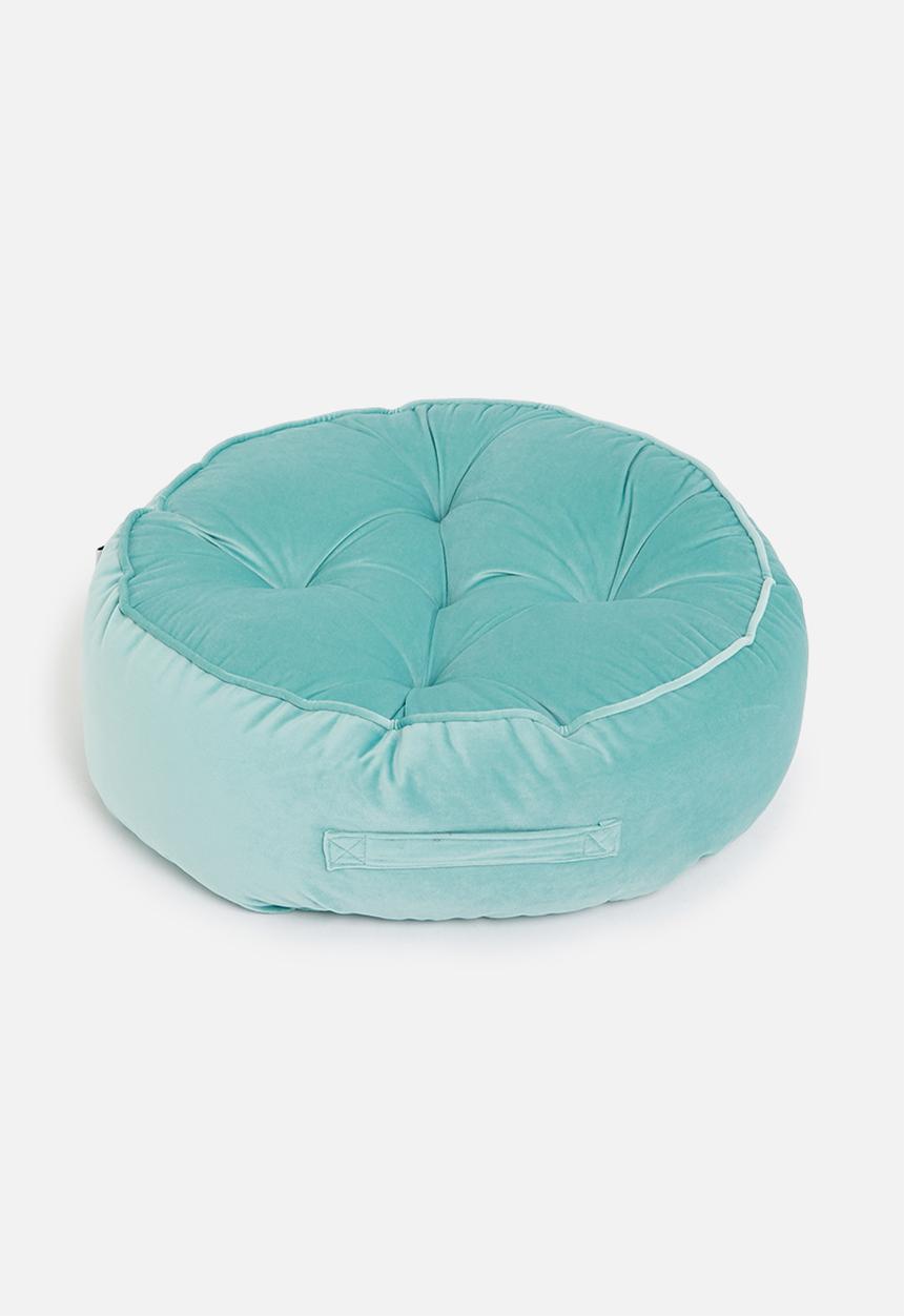 Sixth Floor - Kip floor cushion - Aqua