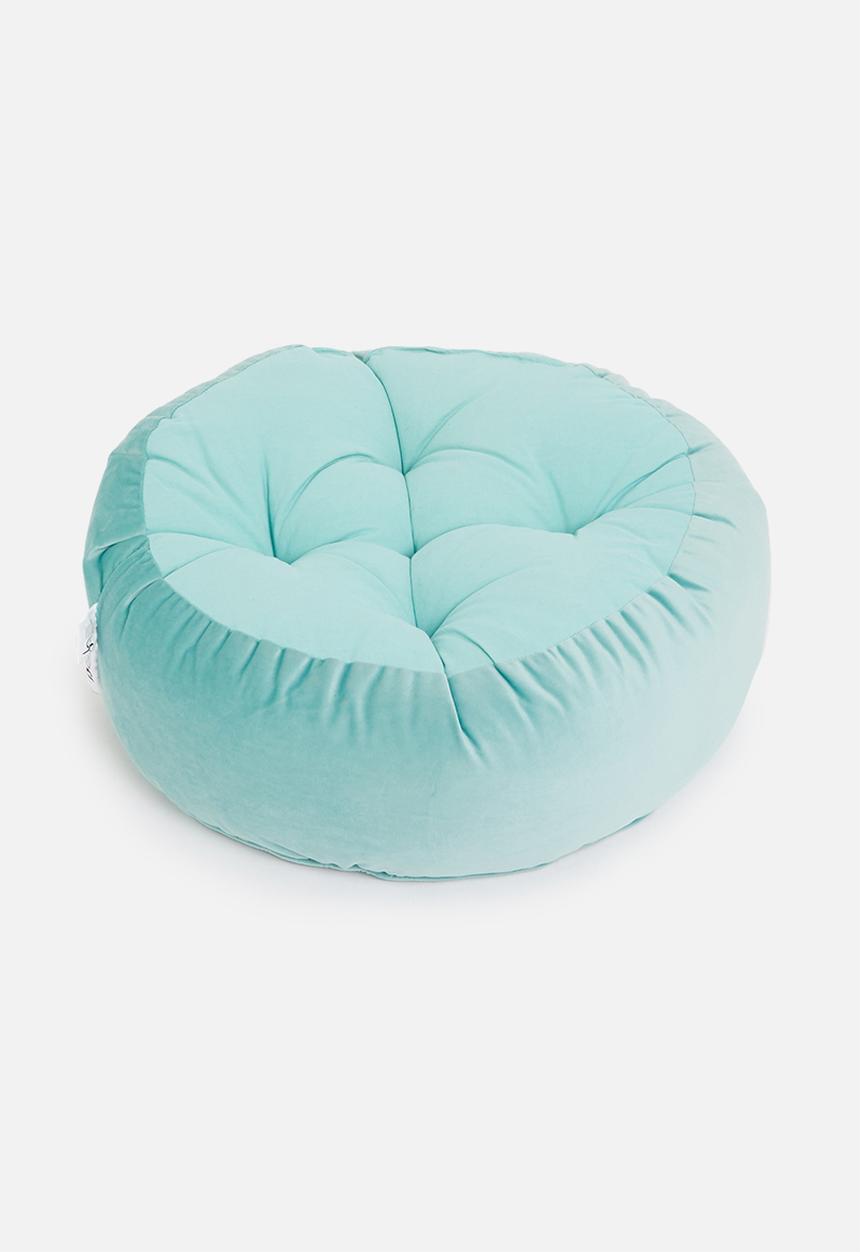 Sixth Floor - Kip floor cushion - Aqua