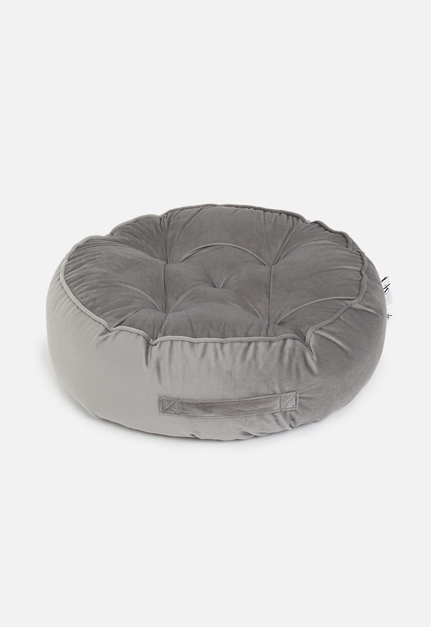 Sixth Floor - Kip floor cushion - grey