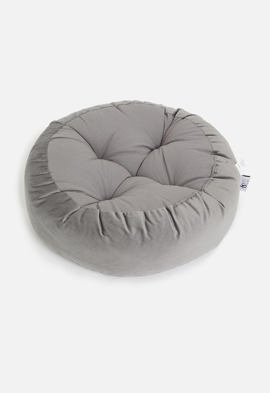 Sixth Floor - Kip floor cushion - grey
