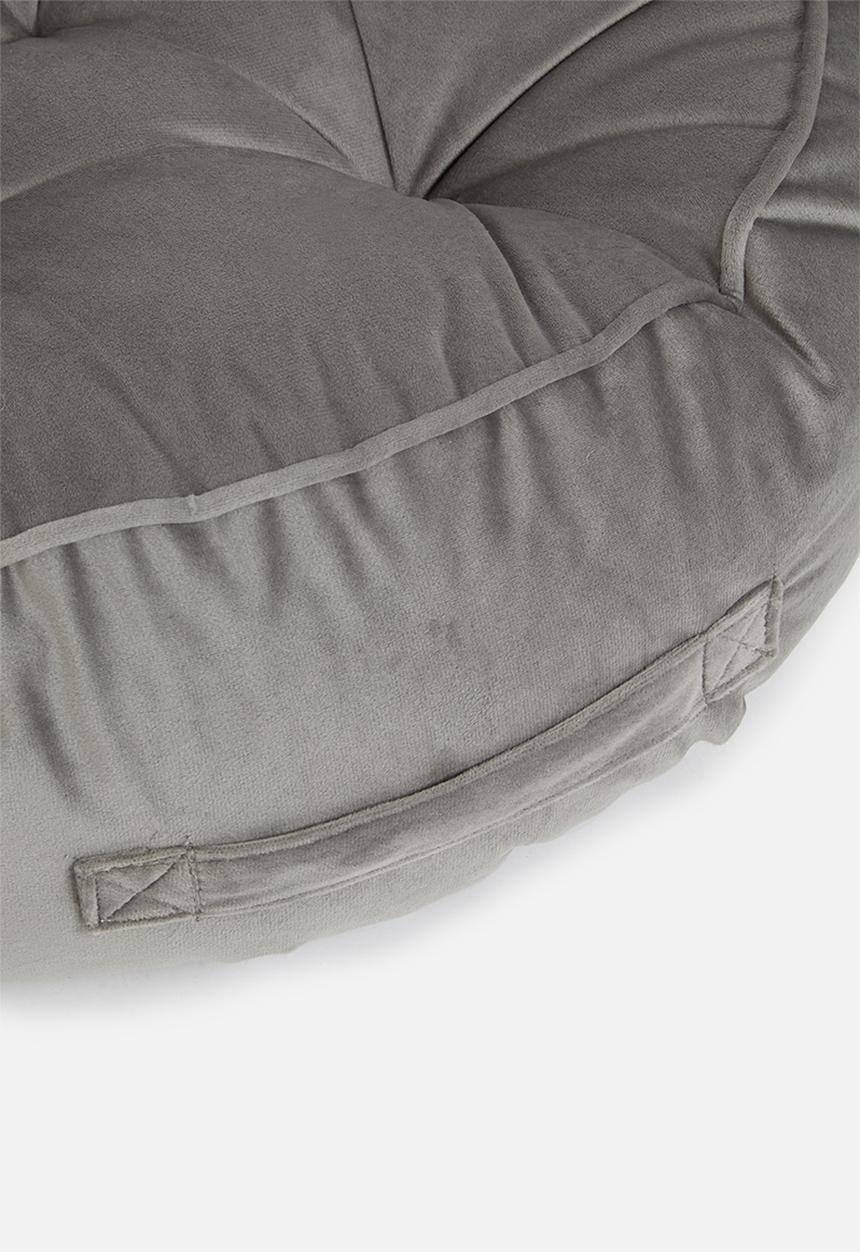Sixth Floor - Kip floor cushion - grey