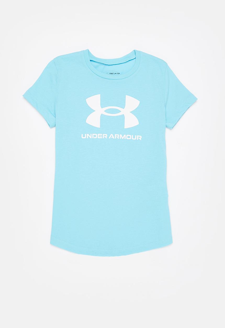Under Armour - Live sportstyle graphic short sleeve - blue & white