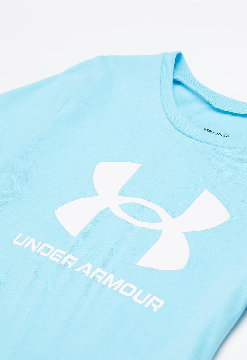Under Armour - Live sportstyle graphic short sleeve - blue & white