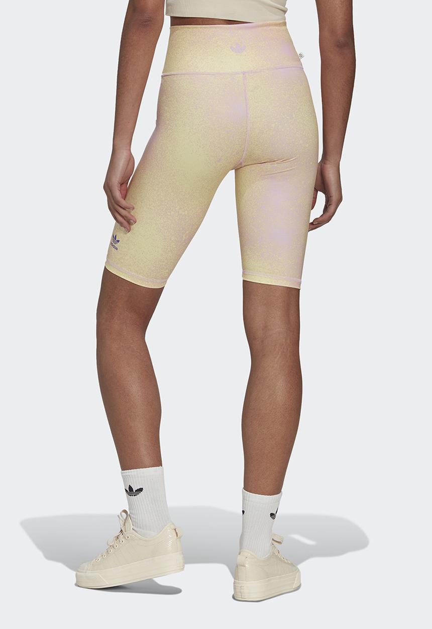 adidas Originals - Short legging - bliss lilac/almost yellow