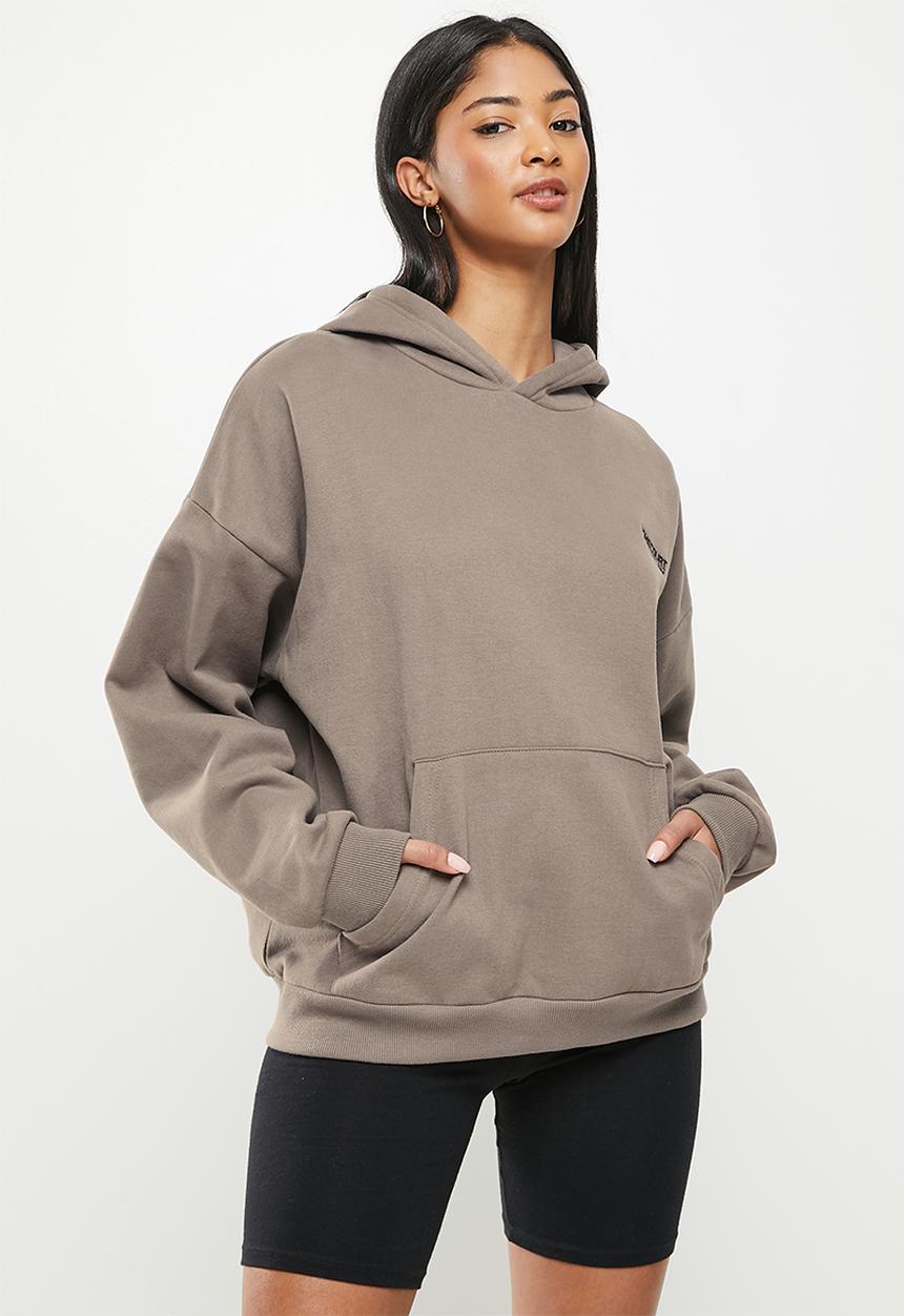 Factorie - Slouchy hoodie - burnt iron
