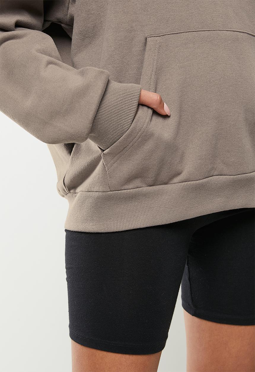 Factorie - Slouchy hoodie - burnt iron