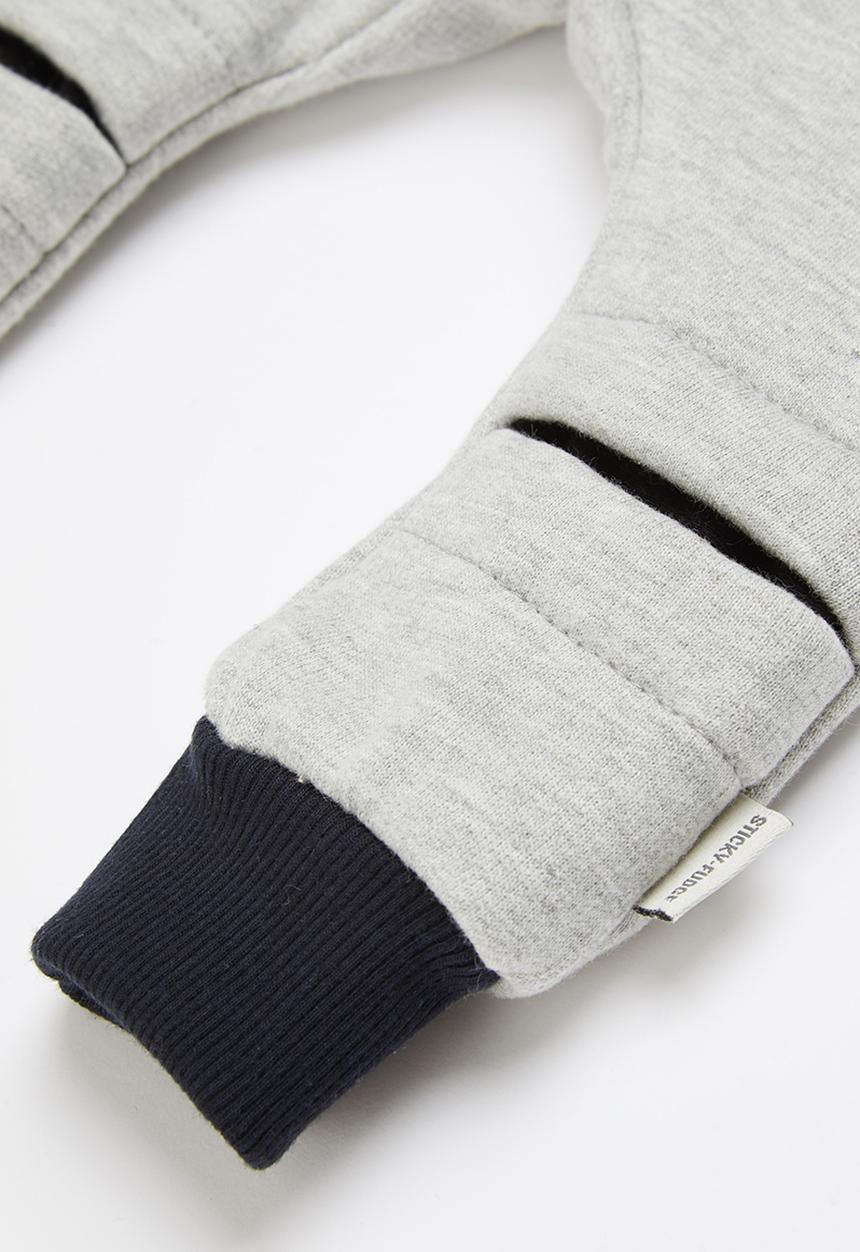 Sticky Fudge - Babies sweatpants - grey & black