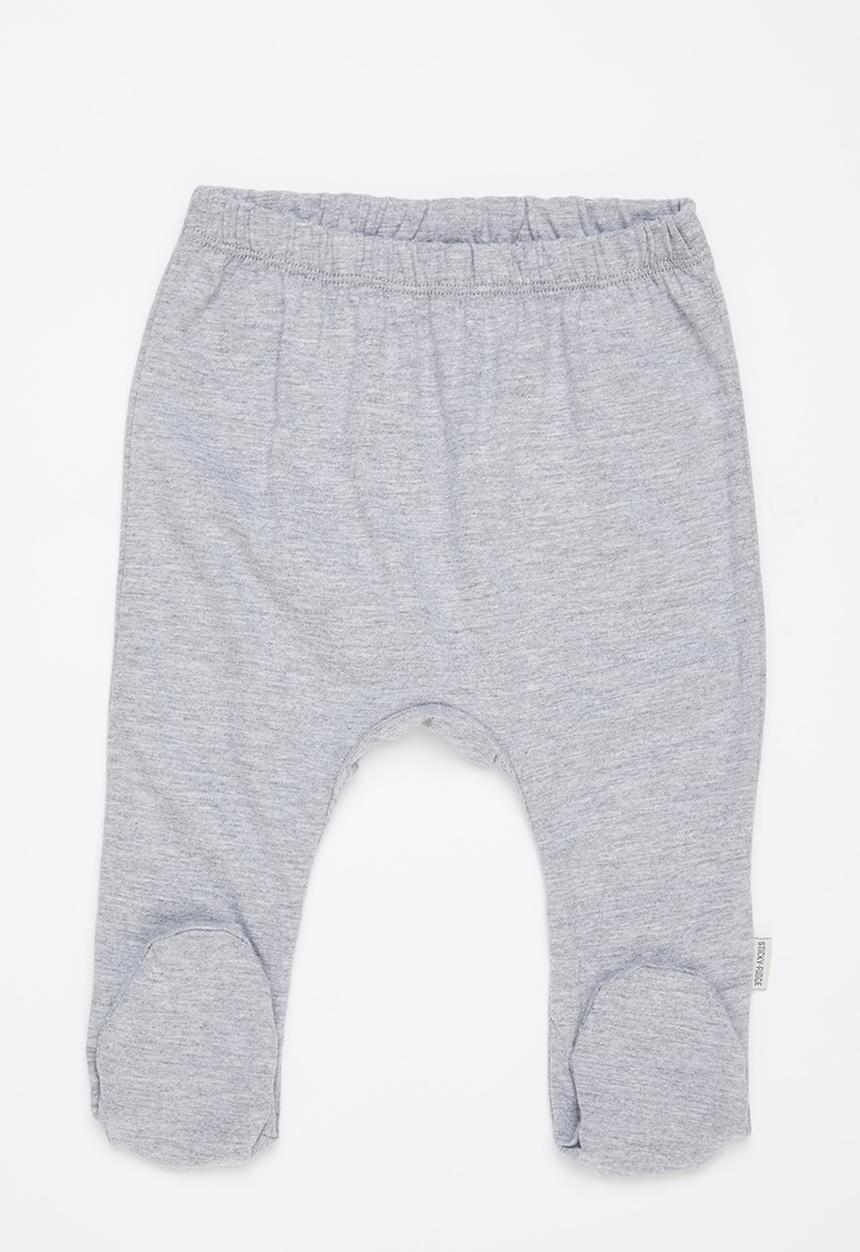 Sticky Fudge - Footed leggings - grey 