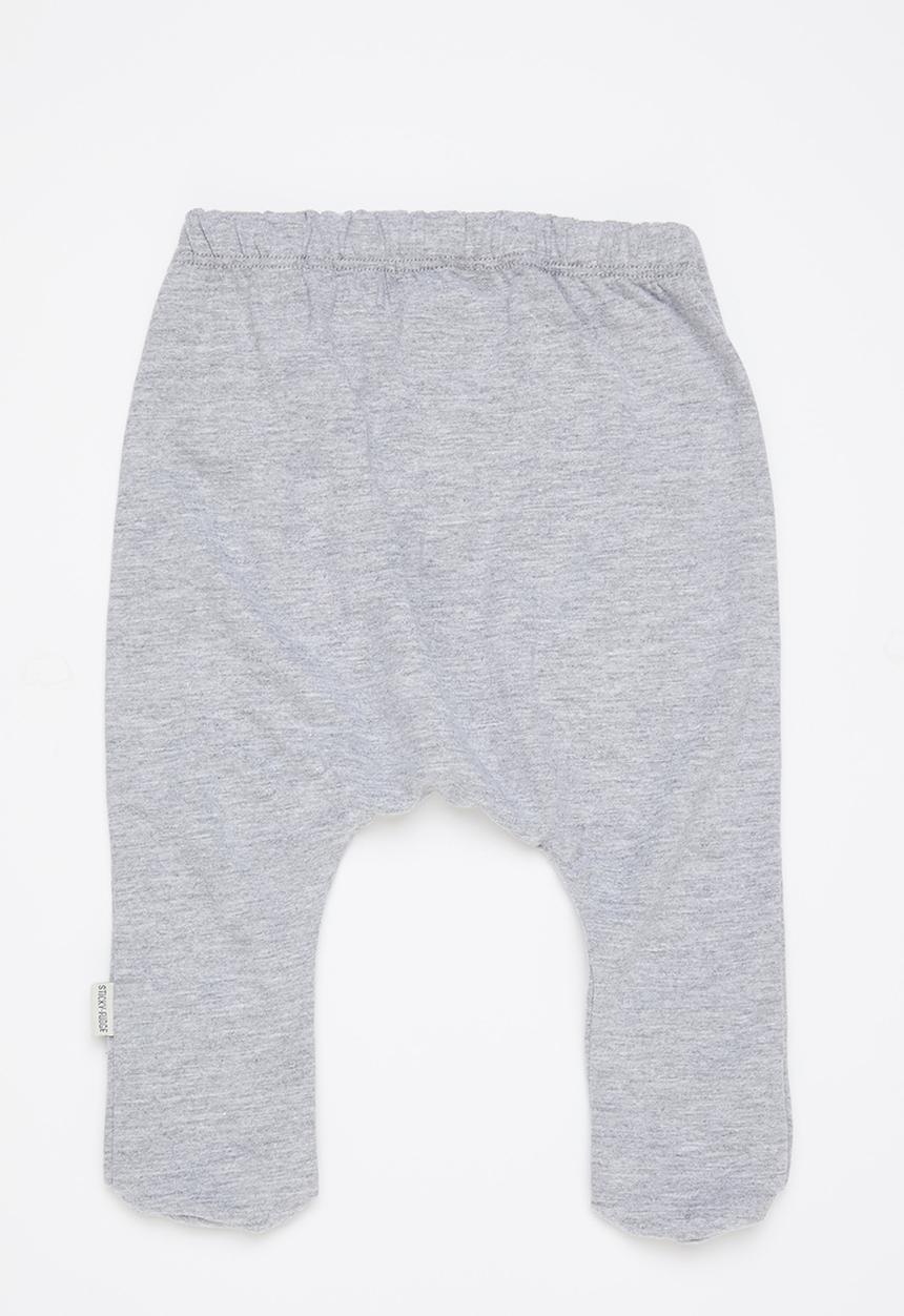 Sticky Fudge - Footed leggings - grey 